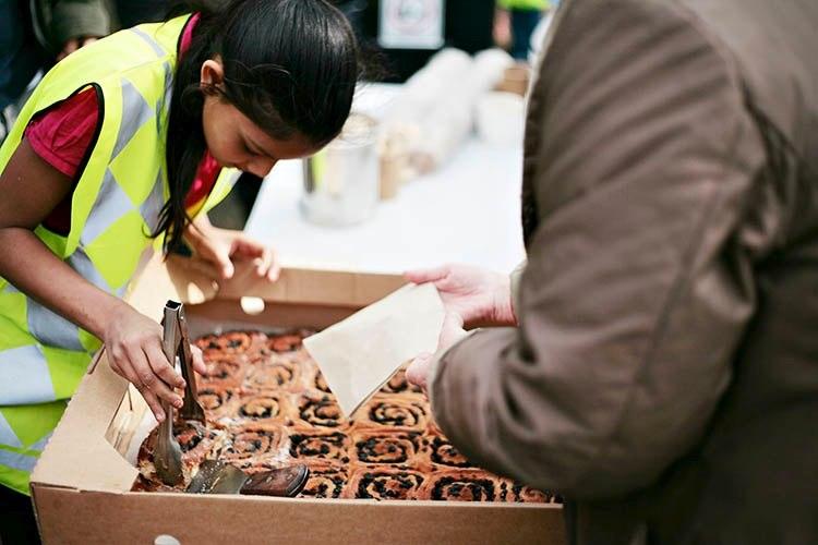 Arnold011.jpg - Refreshments for the Band - Sticky Buns