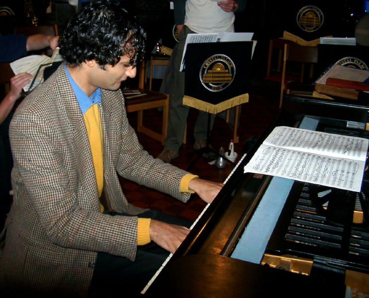 Karl Lutchmayer at Rehearsal