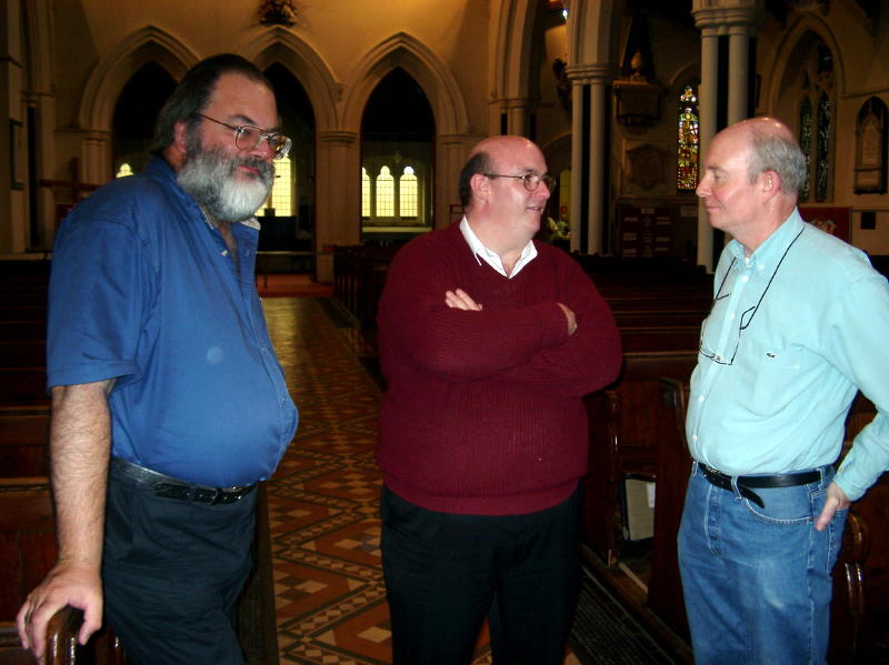 Stuart Sanders - Chris Atkins  - Pete Booker