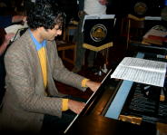 Karl Lutchmayer at Rehearsal