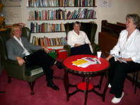 The Caterers relaxing after Tea