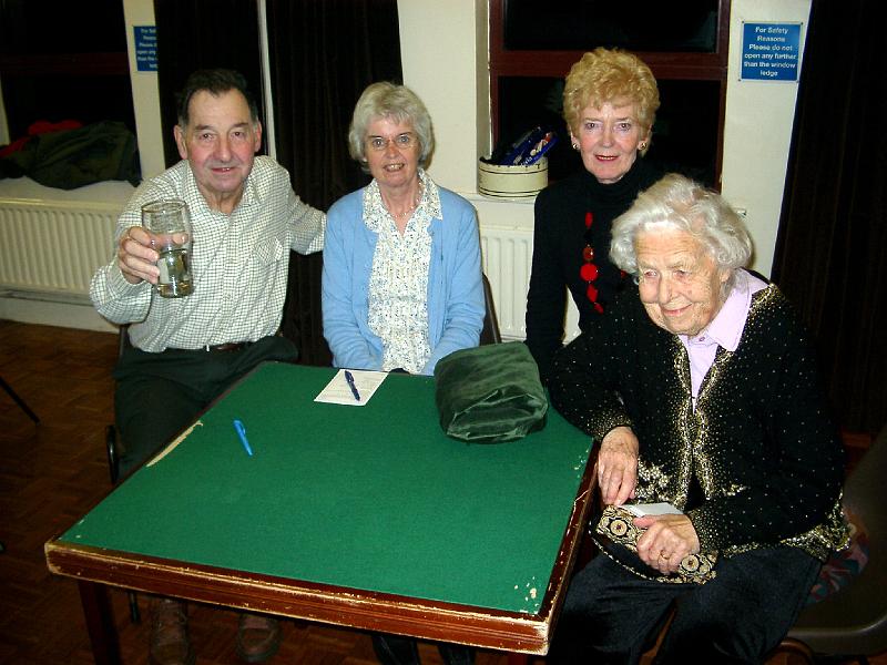 IMGP5218.JPG - Winners - Molly Sleven & Clive Allum with Elizabeth Johnson and Audrey Kolbe.