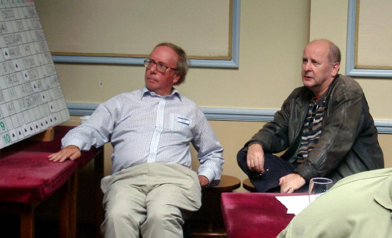 David Bird  and Mark Horton on Viewgraph