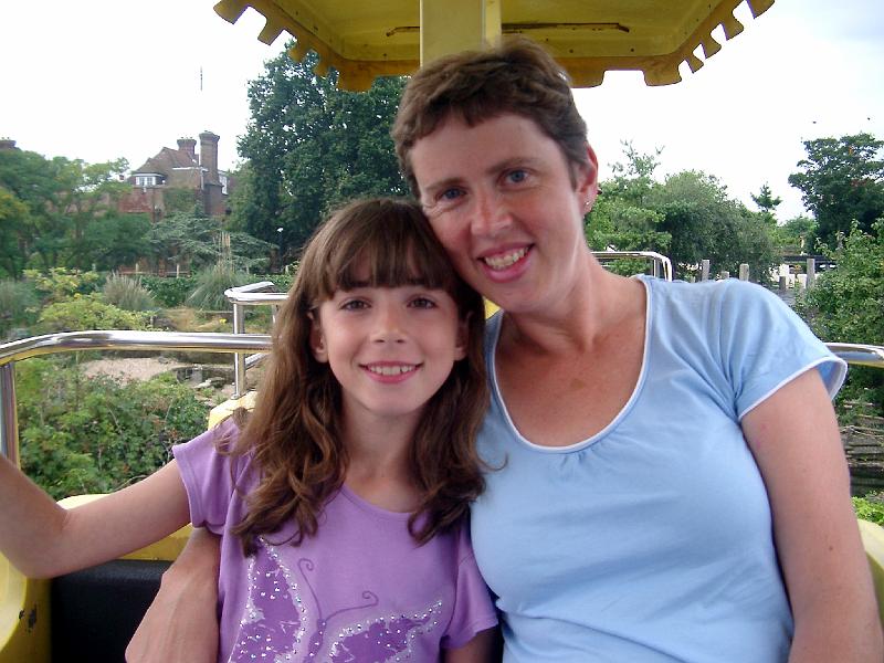 IMGP4926.JPG - Then a ride on the Monorail with Angela and Zoe