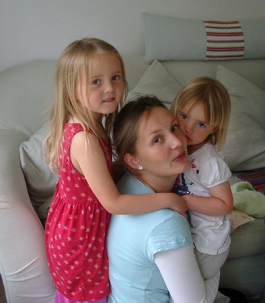 IMGP4819.JPG - Katharine with Grace and Evie