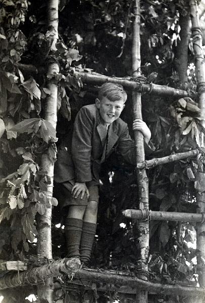 Roger007.jpg - Tree House - Ditcham Park - around 1951
