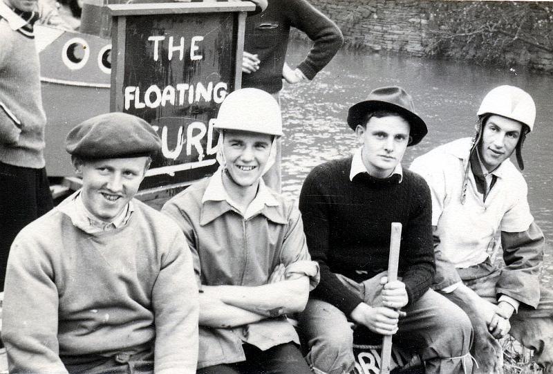 Roger014.jpg - Rag Week - Sheffield university - 1957 - Roger Crabtree, Mike Patrick & Philip Ravenhill